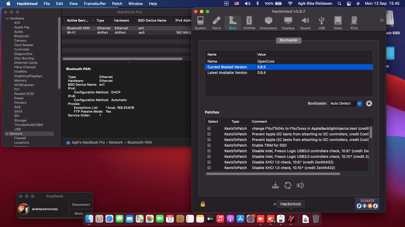 Lenovo IdeaPad Slim 3 14IML05 3rd [CometLake   Intel UHD 10Th Gen + I2C]   OpenCore 1